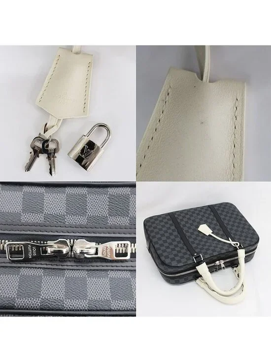 Louis Vuitton Porte Documents Voyage Business Bag Damier - Picture 9 of 10